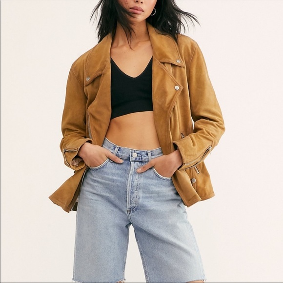 NWOT Free People Jealousy Suede Jacket - Picture 3 of 12